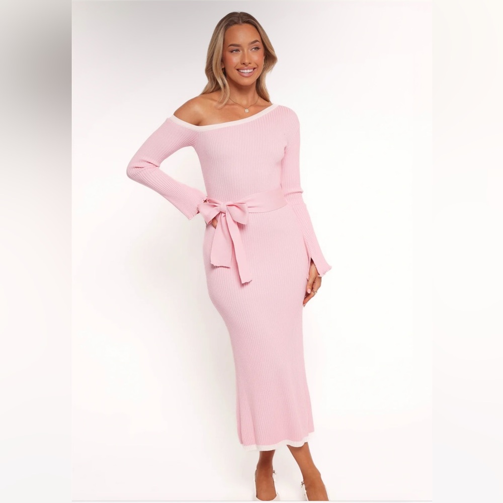 Petal & Pup Milan Off Shoulder Midi Dress